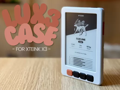 LUX3 Case for XTEINK X3 Reader