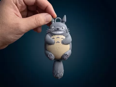 Neighbor Totoro (Flexi Articulated) - keychain