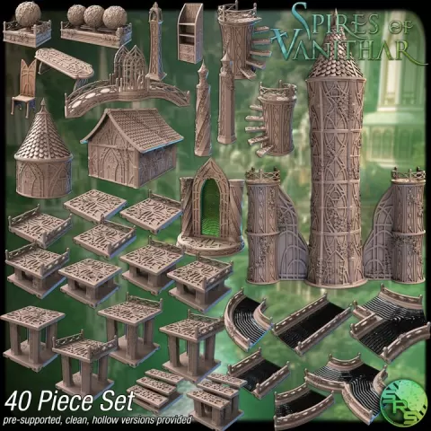 High Elven City Set by Sync Ratio Systems