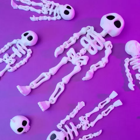 ClinkerBone - Halloween flexi skeleton