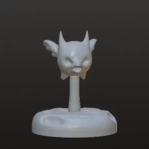 Alien bird stand figure redesign
