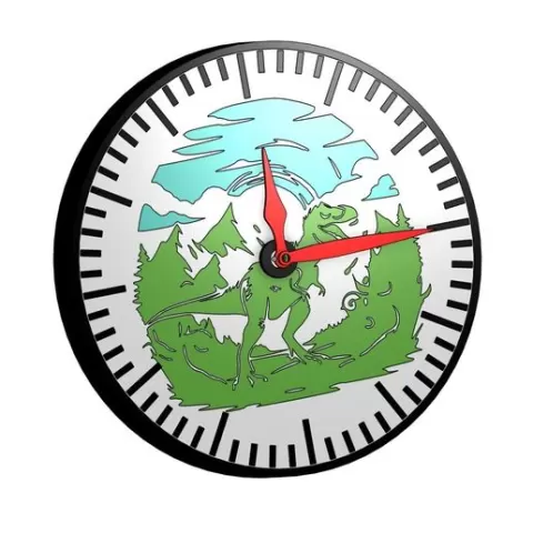 Dino Clock