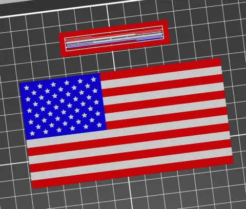 MagFlag: Full Color American Flag Fridge Magnet with SVG