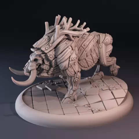 Thunderboar (Standing) by Michael Evans