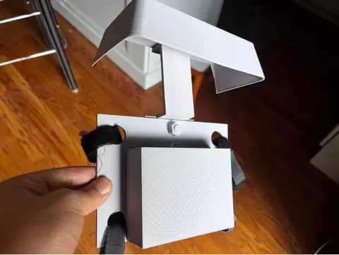 Fence mount for phone V2