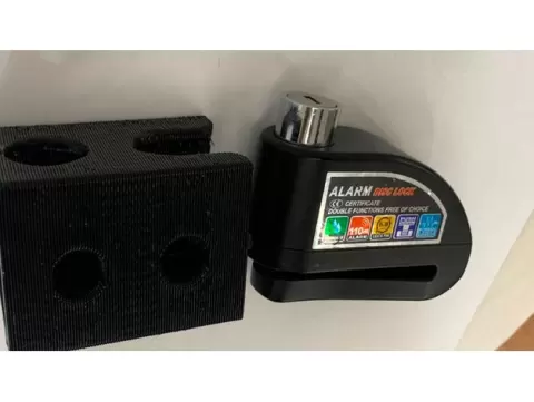 motorcycle lock holder