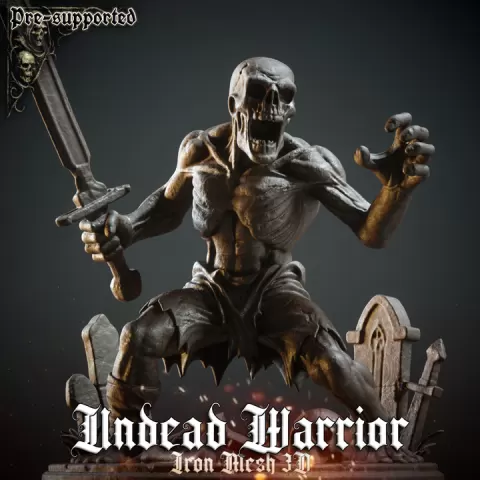 Undead Warrior by Iron-Mesh-3D