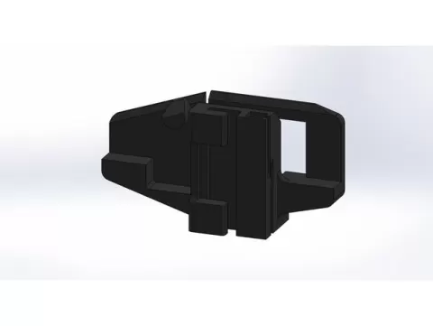 Soporte cristal ventanilla conductor Citroen C3 2004