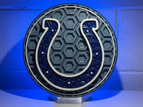Indianapolis Colts Dimensional Mosaic
