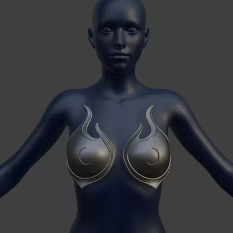 Crescent Moon Bra Cups