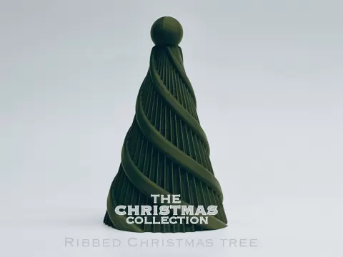 Ribbed Christmas Tree