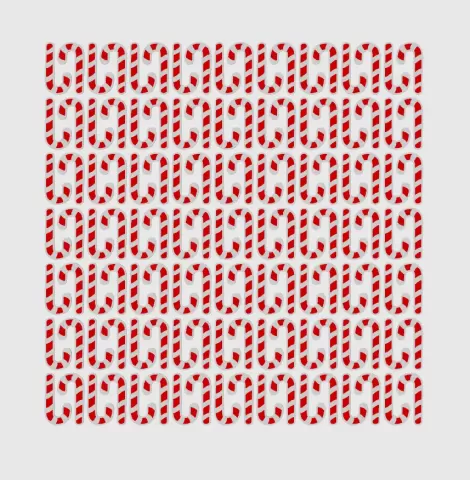 Candy Canes textile