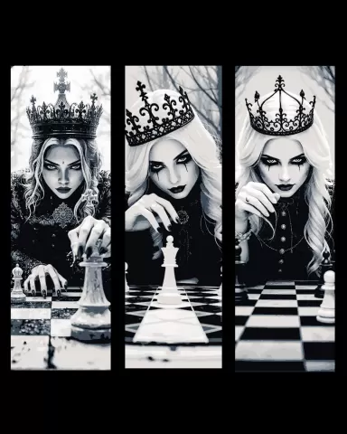 To play the chess game of your life - Set of bookmarks
