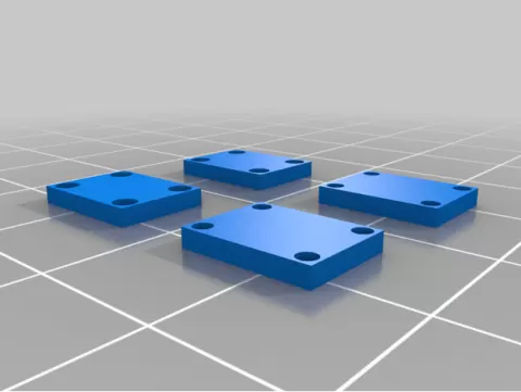 Fingerboard riser pads