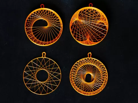 String Ornaments