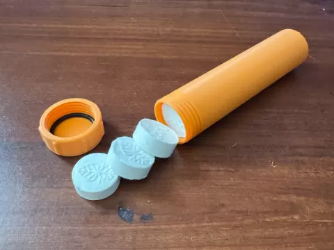 PACT Compressed Bathroom Wipes Holder Tube