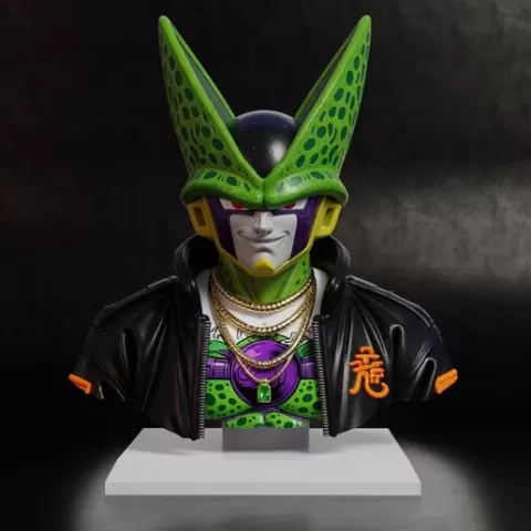 Streetwear Cell Bust STL Model