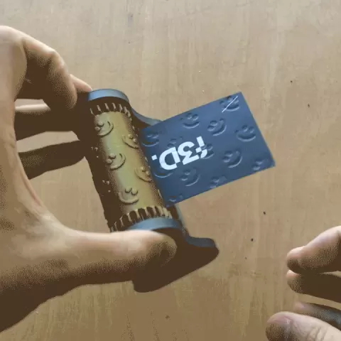 The Business Card Embosser System