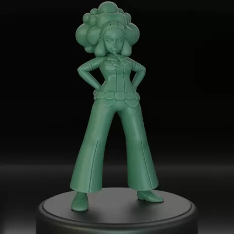 Lenora Pokemon Trainer Figure