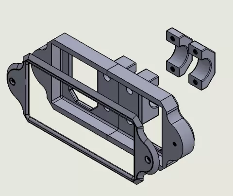 Universal Motorcycle Handlebar Phone Mount