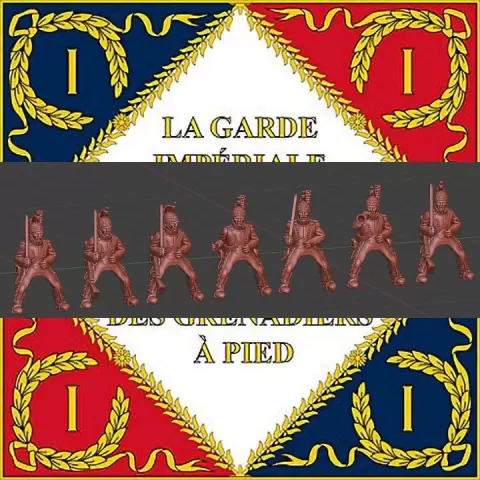 28mm Napoleonic French Dragoons in campaign dress 1804-12 by MC Miniatures
