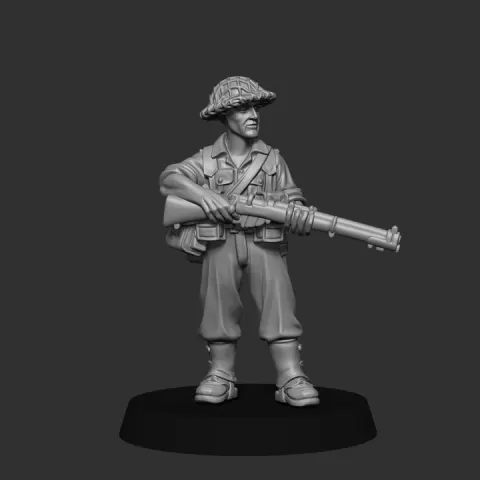 Sample Kickstarter model by Medbury Miniatures
