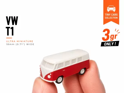 Tiny VW T1 - Mini Cars Series