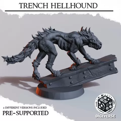 Trench Hellhound by Diceverse