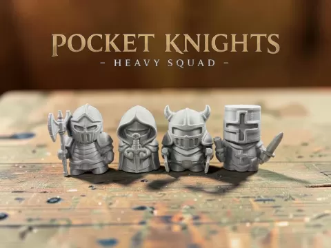 Pocket Knights - Heavy Squad