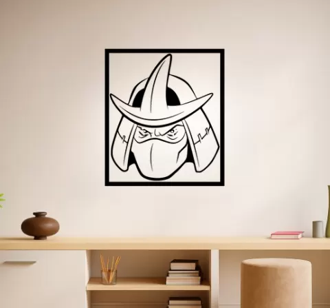 Leonardo from the Teenage Mutant Ninja Turtles Leonardo From The Teenage Mutant Ninja Turtles Shr Wall Art Framed