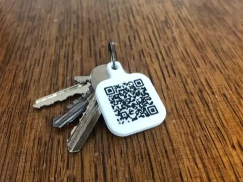 Rick Roll Key Chain