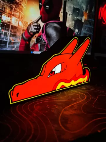 Charizard Peeker Light Box