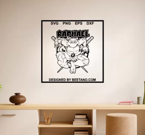 Leonardo from the Teenage Mutant Ninja Turtles Leonardo From The Teenage Mutant Ninja Turtles Her Wall Art Framed