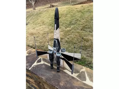 29mm X-Wing Rocket -- Rear Ejection version