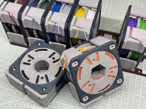 Cable Spool Holder Gridfinity