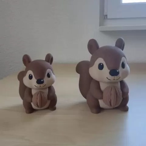 Squirrel with Walnut