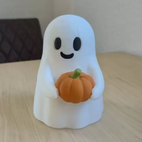 Ghost with Pumpkin