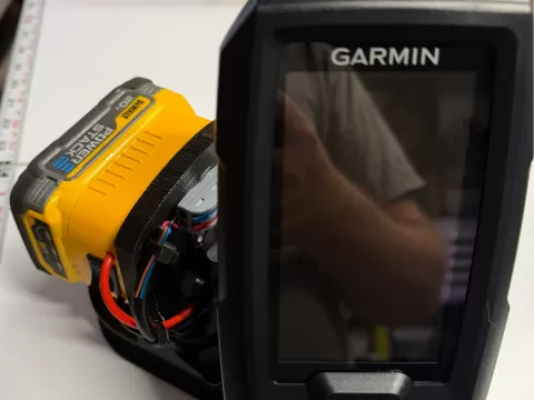 Garmin Striker DeWalt Battery Backpack