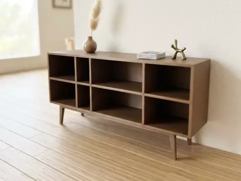 Modern Sideboard Miniature / Credenza Doll Scale
