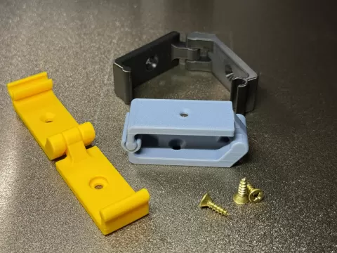 Under Desk Snap Latch Cable Organizer
