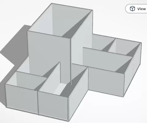 Desk organiser