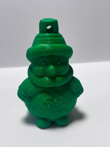 Snowman tree ornament