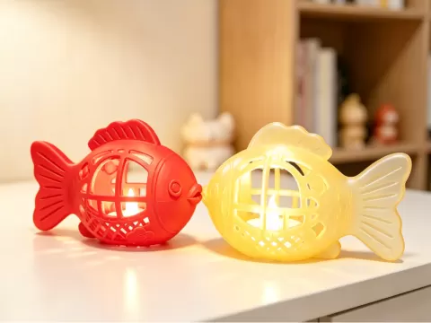 Q版徽州鱼灯