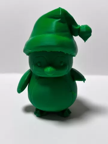 Christmas penguin