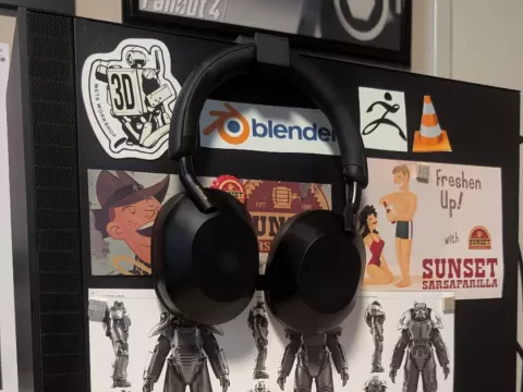 Fractal Pop - Headphone Stand