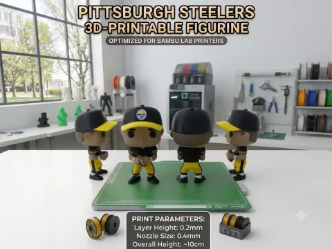 Pittsburgh Steelers Pop Figure - H2C