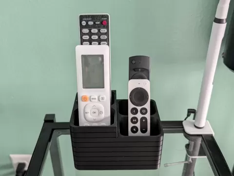 Modern 4 Remote Holder Organizer