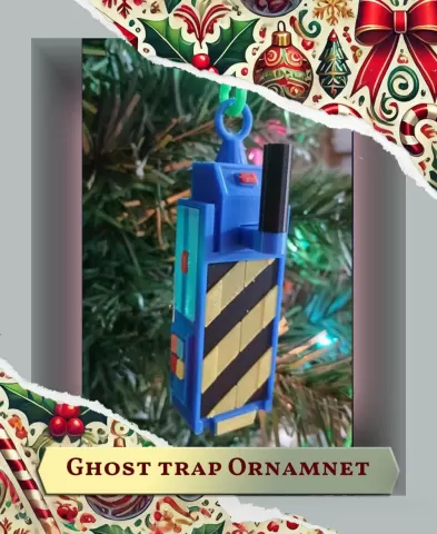 Ghost Trap Christmas Ornament