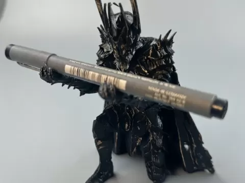 Submissive Sauron pen holder- Desk matte