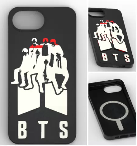 Global Pop Legends Street Edition MagSafe Case for Apple iPhone 17e Urban Music Inspired Design with Camera Protection Ring Frame